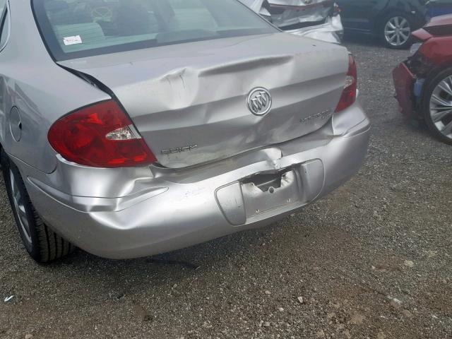 2G4WC582671177411 - 2007 BUICK LACROSSE C SILVER photo 9