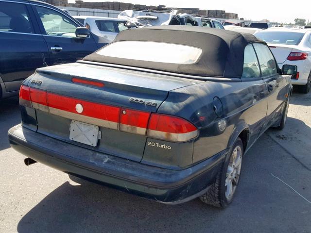 YS3DF75N3W7007613 - 1998 SAAB 900 SE TUR GREEN photo 4