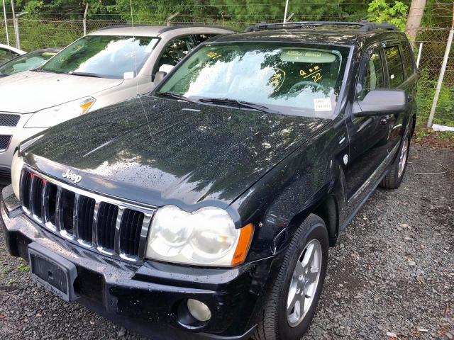 1J4HR58225C571680 - 2005 JEEP GRAND CHER BLACK photo 2