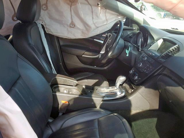 2G4GS5EV4D9175434 - 2013 BUICK REGAL PREM BLACK photo 5