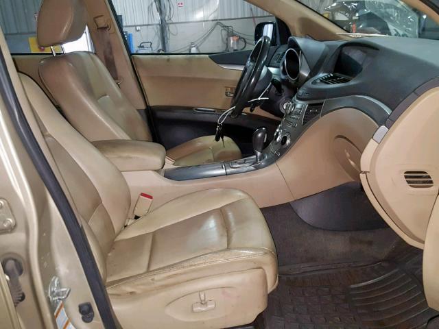 4S4WX86D674400805 - 2007 SUBARU B9 TRIBECA TAN photo 5