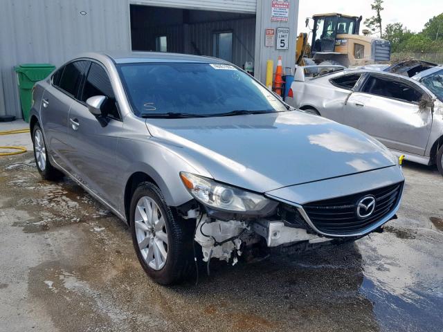 JM1GJ1U65E1129322 - 2014 MAZDA 6 SPORT GRAY photo 1