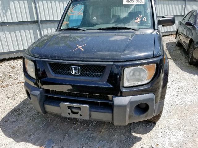 5J6YH17716L000417 - 2006 HONDA ELEMENT EX BLACK photo 7