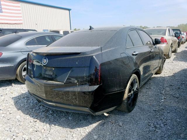 1G6AA5RA6D0129556 - 2013 CADILLAC ATS BLACK photo 4