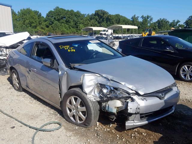 1HGCM82755A001626 - 2005 HONDA ACCORD EX SILVER photo 1