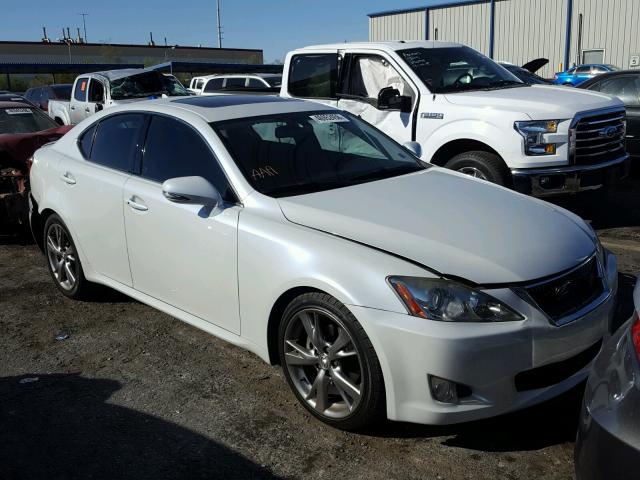 JTHBK262495087892 - 2009 LEXUS IS 250 WHITE photo 1