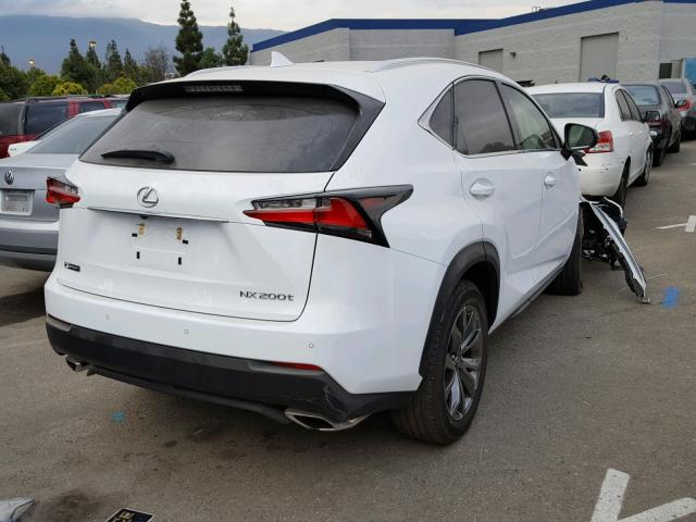 JTJYARBZXG2026763 - 2016 LEXUS NX 200T WHITE photo 4