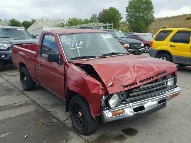 1N6SD11S3LC331321 - 1990 NISSAN D21 SHORT RED photo 1