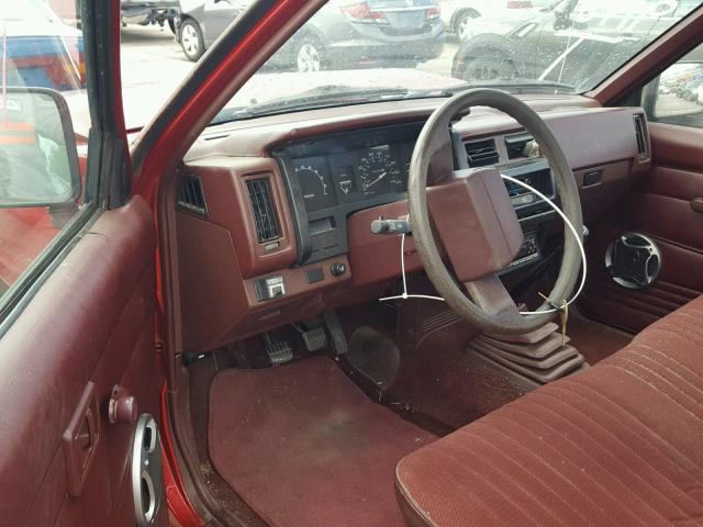 1N6SD11S3LC331321 - 1990 NISSAN D21 SHORT RED photo 9