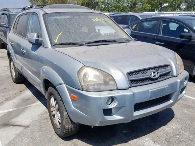 KM8JN12D27U633559 - 2007 HYUNDAI TUCSON SE TURQUOISE photo 1