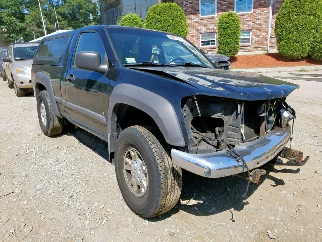 1GCDT146168303697 - 2006 CHEVROLET COLORADO BLACK photo 1