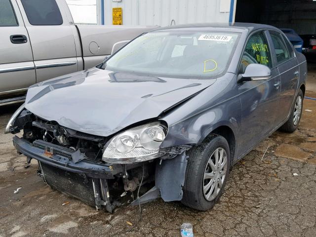 3VWPF71K56M707751 - 2006 VOLKSWAGEN JETTA VALU GRAY photo 2