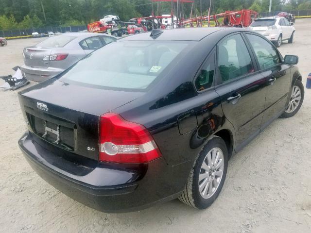 YV1MS382852093407 - 2005 VOLVO S40 2.4I BLACK photo 4