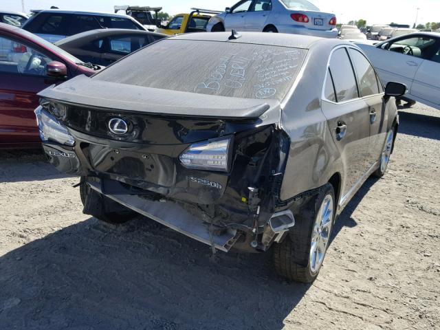 JTHBB1BA6A2014522 - 2010 LEXUS HS 250H BLACK photo 4