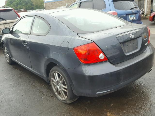 JTKDE177460120199 - 2006 TOYOTA SCION TC 灰色 照片 3