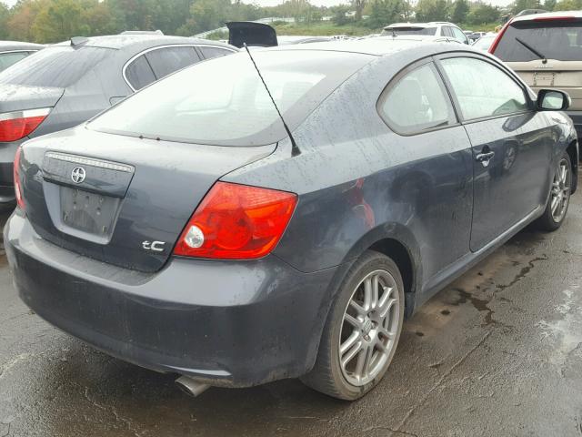 JTKDE177460120199 - 2006 TOYOTA SCION TC 灰色 照片 4
