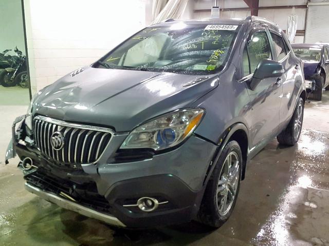 KL4CJHSB3EB782761 - 2014 BUICK ENCORE PRE GRAY photo 2