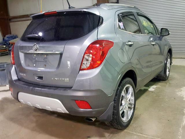 KL4CJHSB3EB782761 - 2014 BUICK ENCORE PRE GRAY photo 4