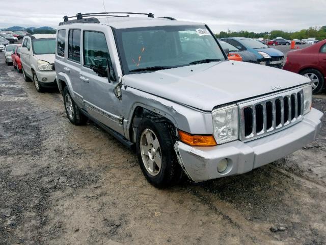 1J4RH4GK5AC114861 - 2010 JEEP COMMANDER GRAY photo 1