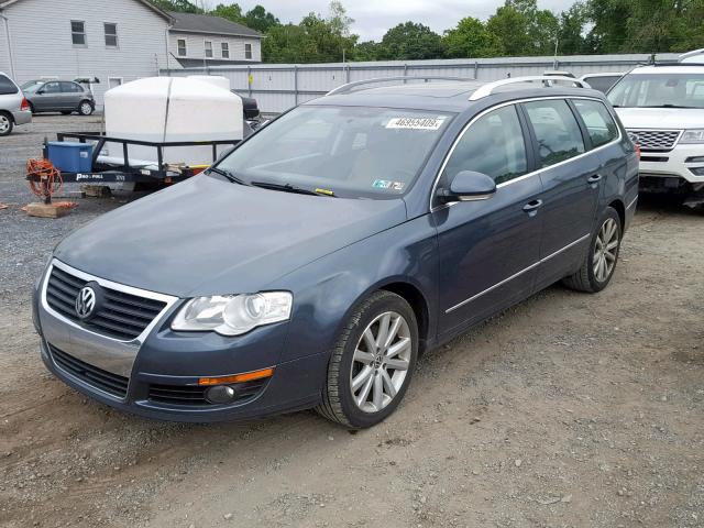 WVWXM7AN0AE137515 - 2010 VOLKSWAGEN PASSAT KOM BLUE photo 2