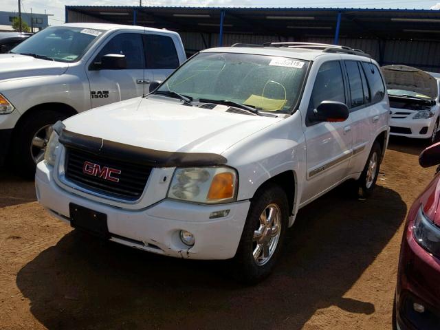 1GKDT13S432296763 - 2003 GMC ENVOY WHITE photo 2