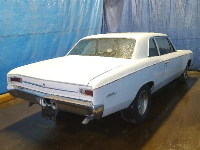 133116A143342 - 1966 CHEVROLET CHEVELLE WHITE photo 4