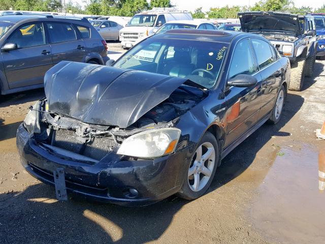 1N4BL11E26C265290 - 2006 NISSAN ALTIMA SE BLACK photo 2