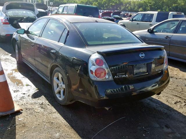 1N4BL11E26C265290 - 2006 NISSAN ALTIMA SE BLACK photo 3