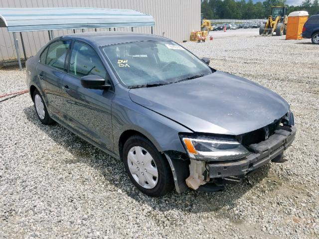 3VW2K7AJ6BM337501 - 2011 VOLKSWAGEN JETTA BASE GRAY photo 1