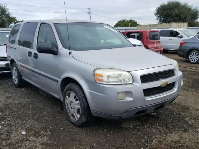 1GNDV23W98D123323 - 2008 CHEVROLET UPLANDER L SILVER photo 1