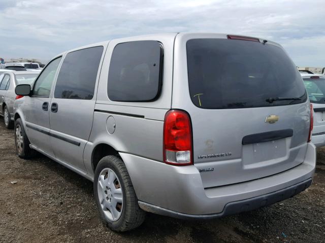 1GNDV23W98D123323 - 2008 CHEVROLET UPLANDER L SILVER photo 3