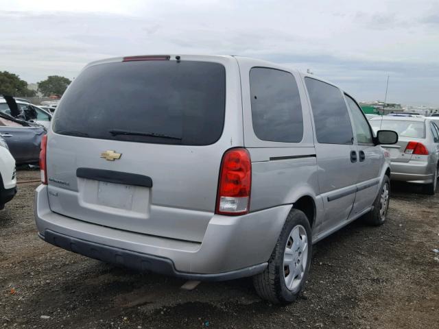 1GNDV23W98D123323 - 2008 CHEVROLET UPLANDER L SILVER photo 4