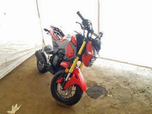 MLHJC7518J5000982 - 2018 HONDA GROM RED photo 1