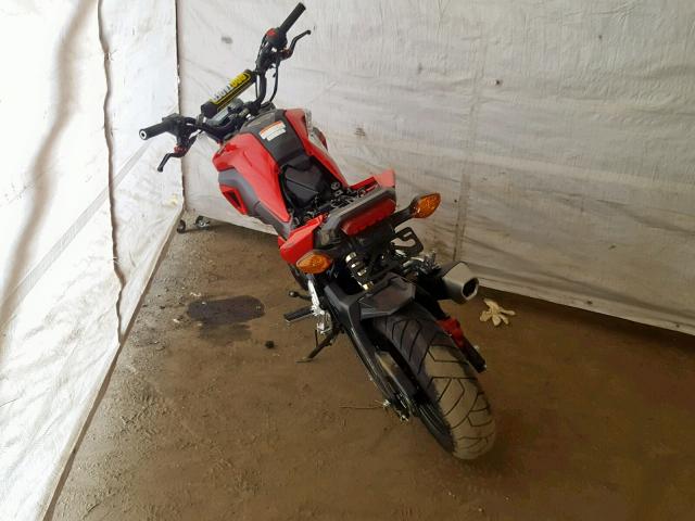 MLHJC7518J5000982 - 2018 HONDA GROM RED photo 3