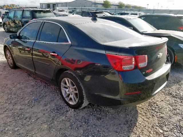 1G11C5SL2EF299973 - 2014 CHEVROLET MALIBU 1LT BLACK photo 3