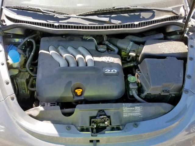 3VWCK31C65M412684 - 2005 VOLKSWAGEN NEW BEETLE ნაცრისფერი ფოტო 7