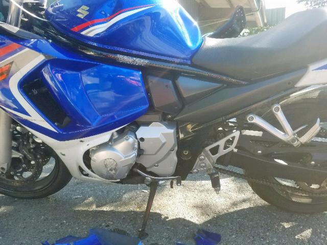 JS1GP74A982100419 - 2008 SUZUKI GSX650 F BLUE photo 7