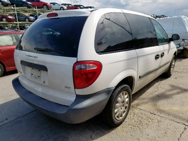 1D4GP21R07B146399 - 2007 DODGE CARAVAN C/ WHITE photo 4