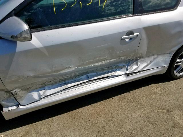 JTKDE177X60085538 - 2006 TOYOTA SCION TC 银色 照片 9