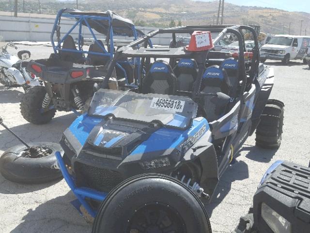 3NSVFE923HF934669 - 2017 POLARIS RZR XP 4 T BLUE photo 2