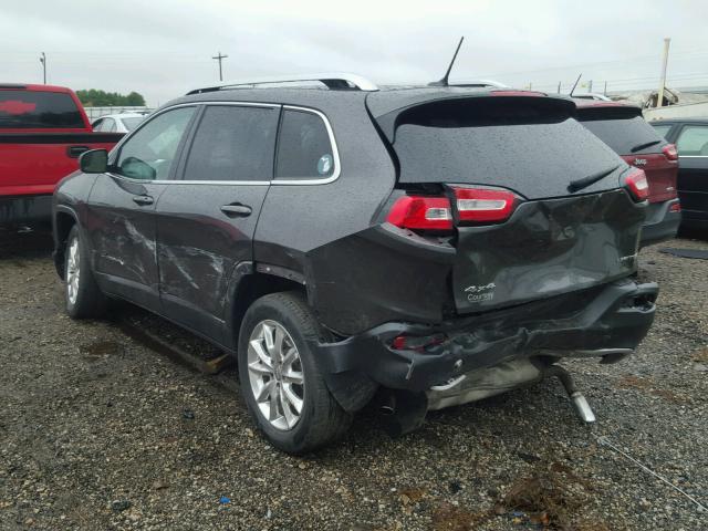 1C4PJMDSXEW266130 - 2014 JEEP CHEROKEE L GRAY photo 3