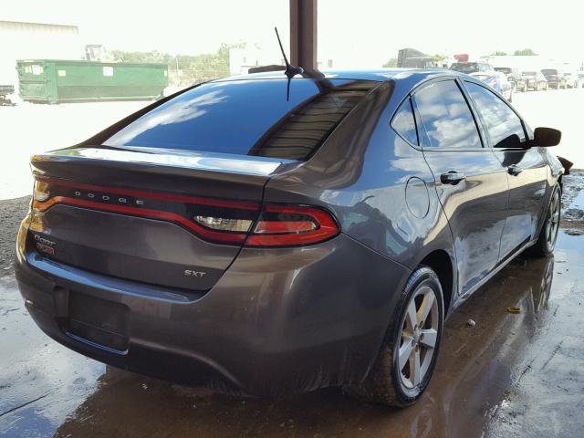 1C3CDFBB8FD179915 - 2015 DODGE DART SXT GRAY photo 4