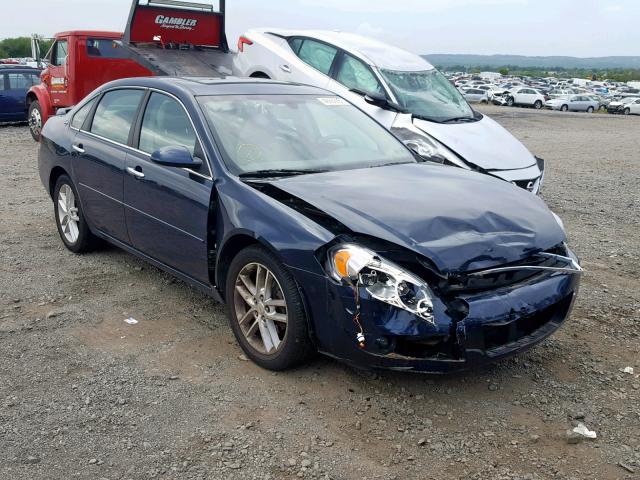 2G1WU583081195262 - 2008 CHEVROLET IMPALA LTZ BLUE photo 1