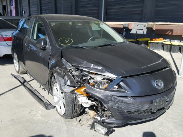 JM1BL1K64B1441408 - 2011 MAZDA 3 S GRAY photo 1