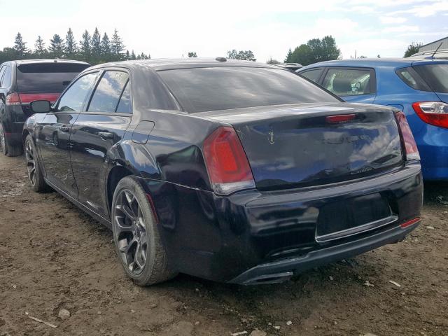 2C3CCABG7FH845344 - 2015 CHRYSLER 300 S BLACK photo 3