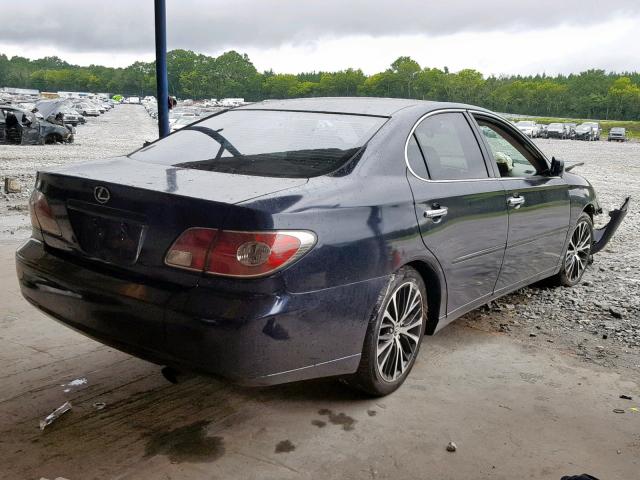 JTHBF30G320056344 - 2002 LEXUS ES 300 BLUE photo 4