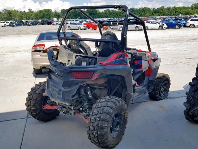 3NSVBE875GH103833 - 2016 POLARIS RZR S 900 RED photo 4