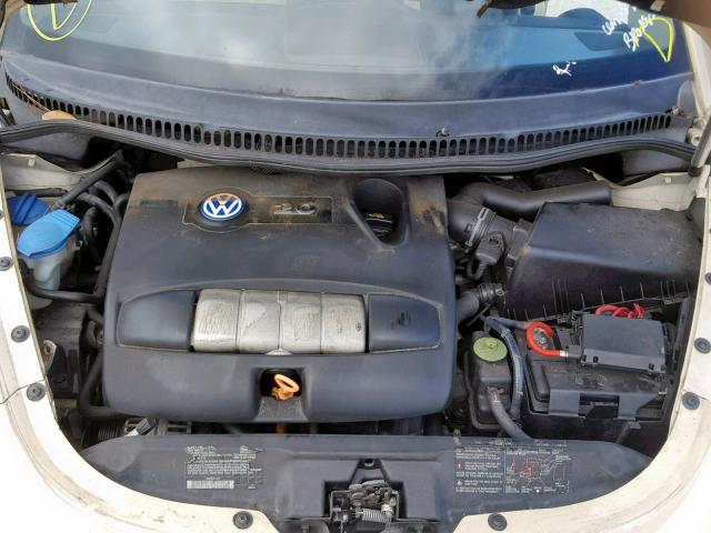 3VWCK21Y83M317577 - 2003 VOLKSWAGEN NEW BEETLE Creme Foto 7