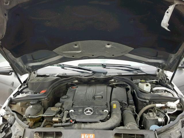 WDDGF4HBXCA605786 - 2012 MERCEDES-BENZ C 250 SILVER photo 7