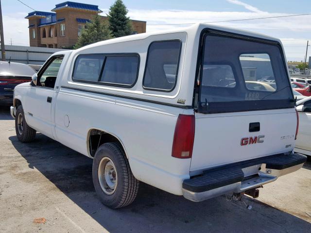 1GTDC14Z3ME512271 - 1991 GMC SIERRA C15 WHITE photo 3